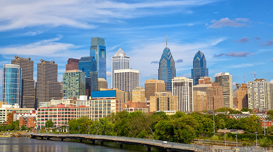 Philadelphia, PA skyline