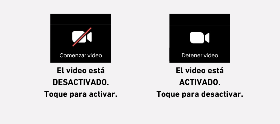Comenzar video. El video está DESACTIVADO. Toque para activar.