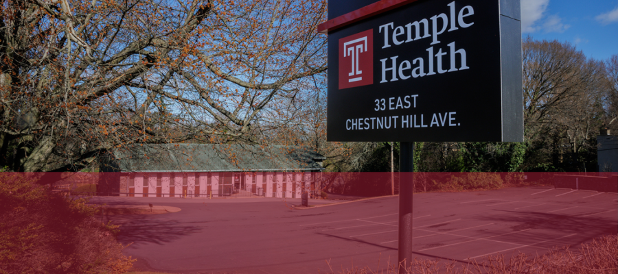 Exterior view of medical office at 33 E. Chestnut Hill Ave