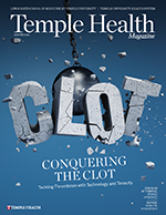 Temple Health Magazine Winter 2021 Cover