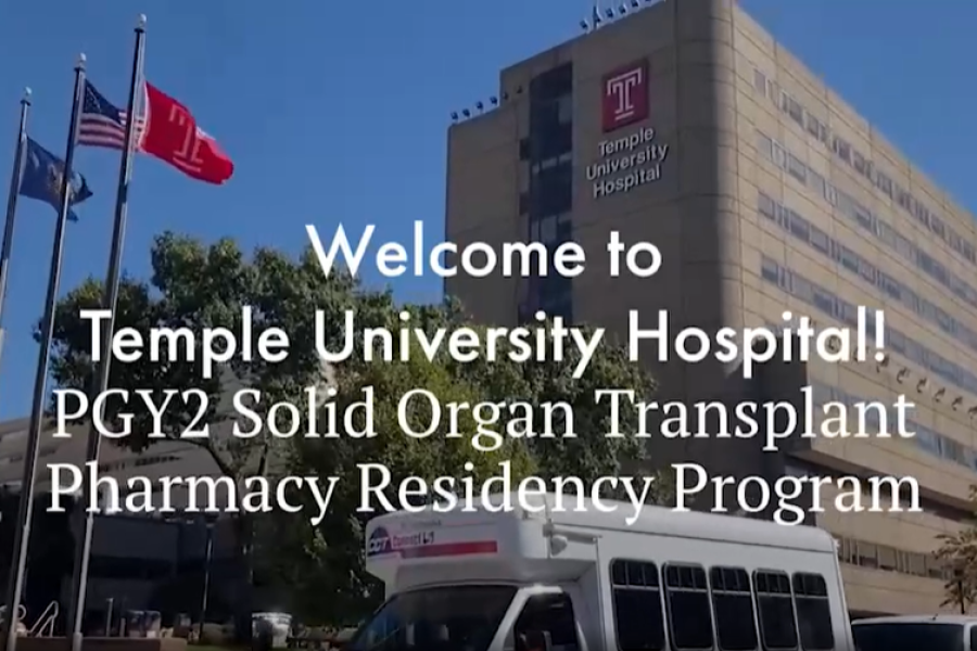 PGY2 Pharmacy Residency Video 2022