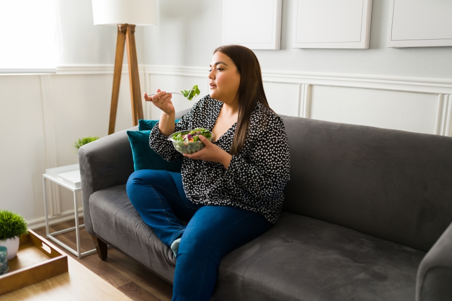 Women dieting for a healthier lifestyle