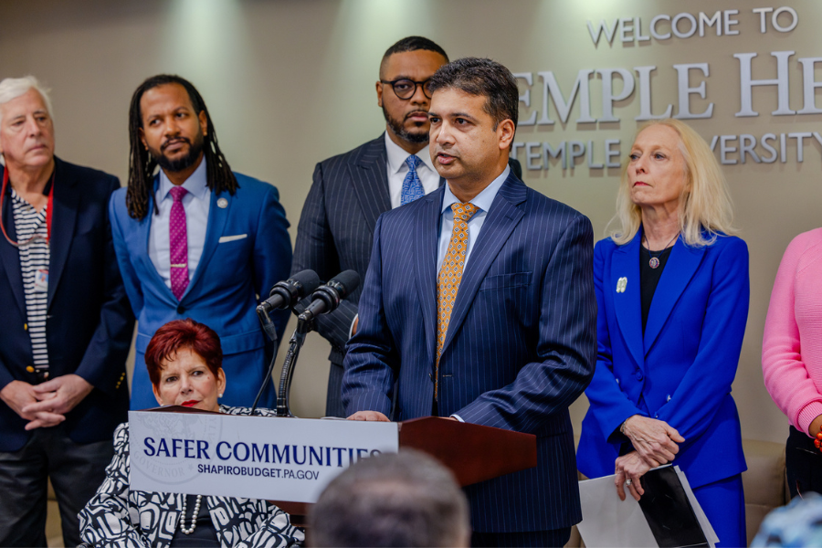 Temple University Hospital President & CEO Abhi Rastogi.
