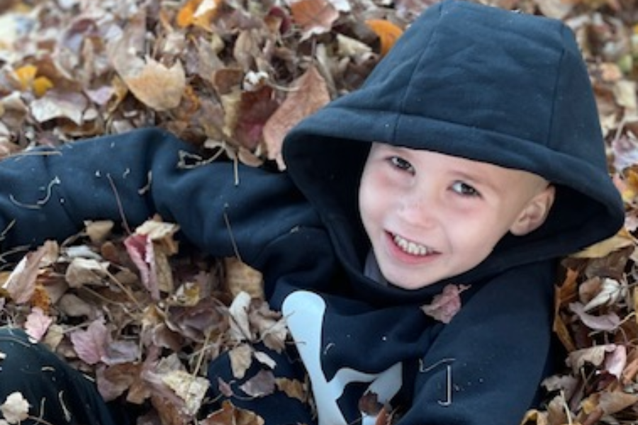 TUH-Main Campus units 3 East, 4 East, and 4 West came together to adopt Gavin (shown here) and his family this holiday season.