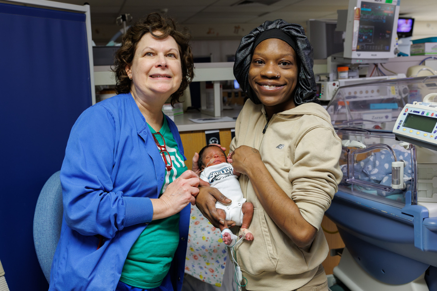 The future Eagles fans in the NICU are in excellent hands with our expert team.