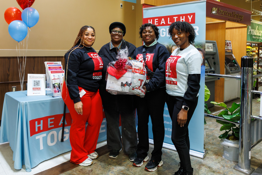 We also raffled off gift baskets to lucky Diabetes Alert Day attendees.