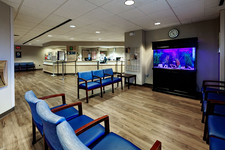 Chestnut Hill Family Practice waiting area