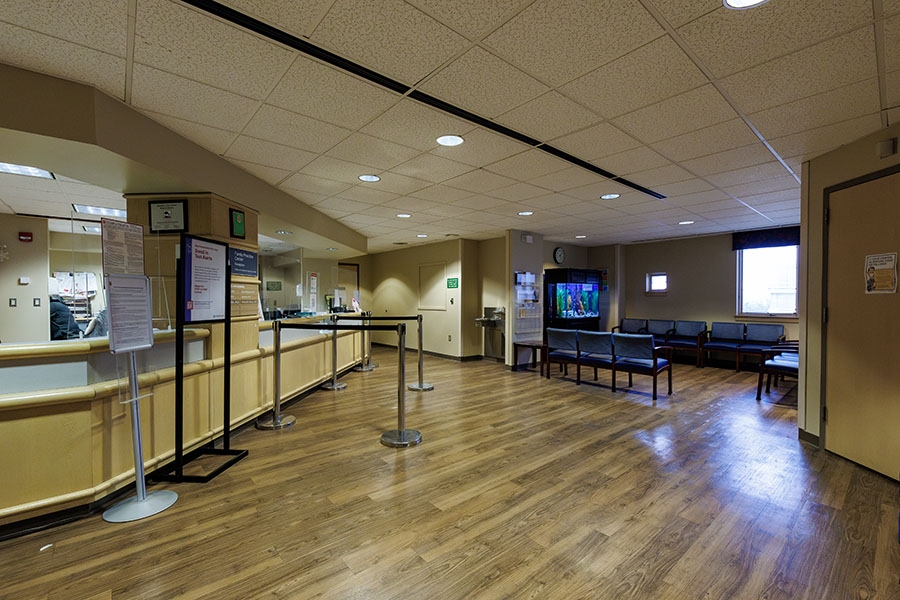 Chestnut Hill Family Practice waiting room