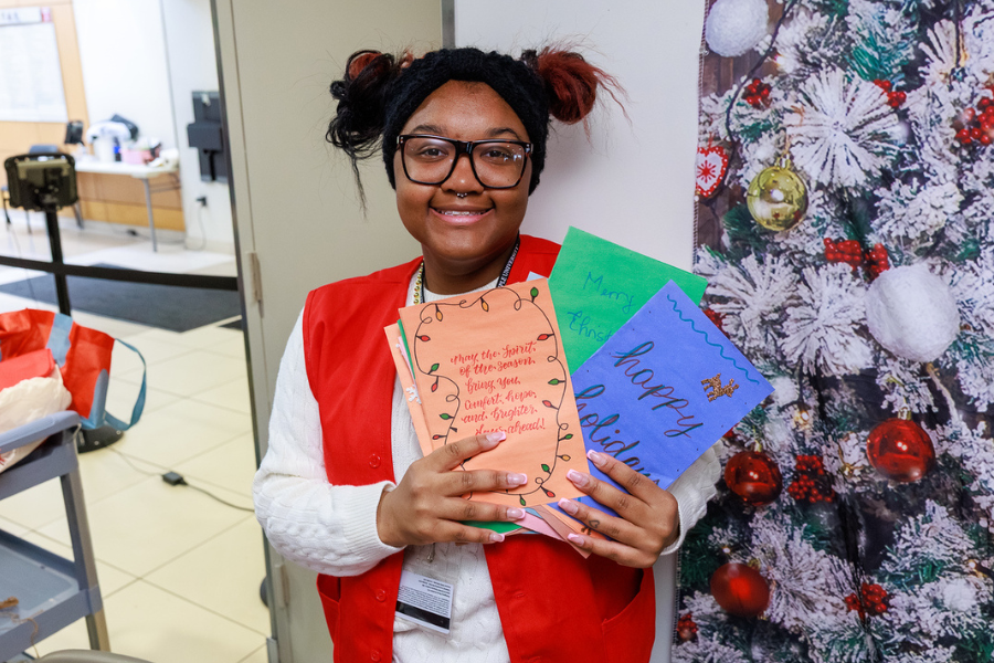 TUH-Main Campus employees loved meeting new furry friends!
