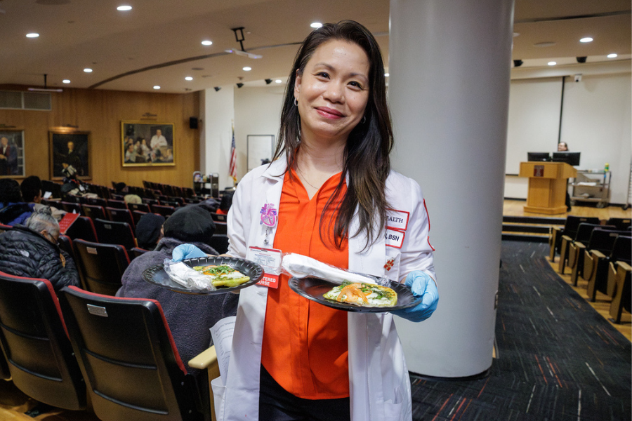 Temple Health team and community members enjoyed heart health activities during Heart Failure Awareness Education Day!