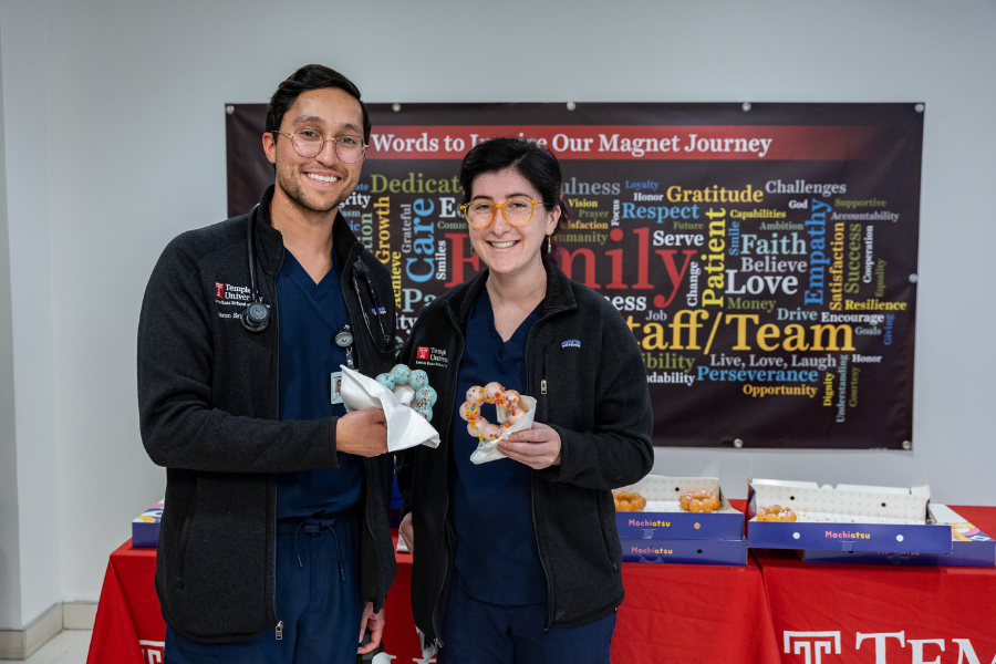 Temple Health’s House Staff enjoying this year’s appreciation events.