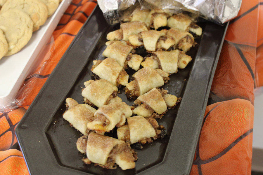 Snapshots from the March Madness Basketball Bracket Cookie Bake-Off.