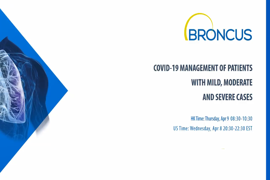 COVID-19 patient management webinar