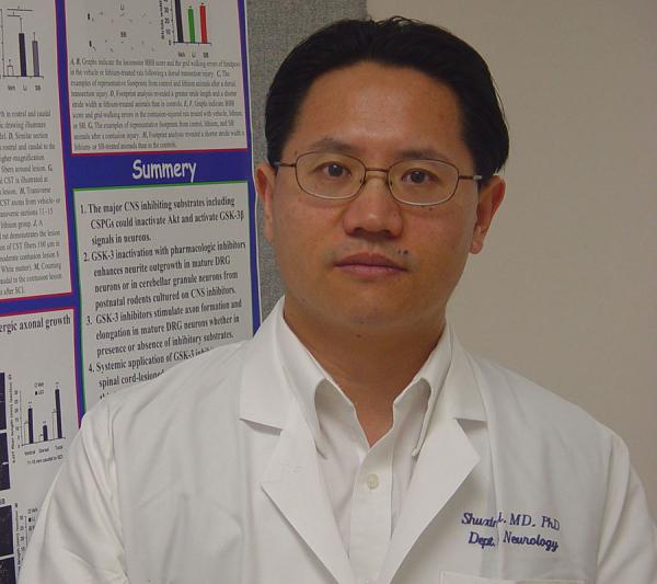 Shuxin Li, MD, PhD, Professor of Anatomy and Cell Biology at Shriners Hospital's Pediatric Research Center at LKSOM, and a senior investigator on this new study.