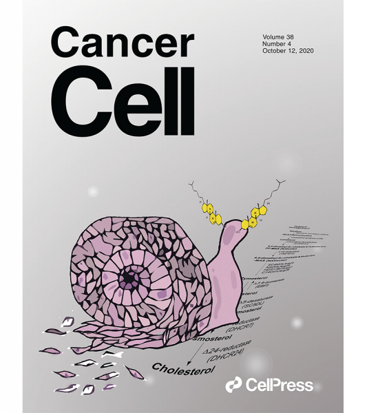 Cancer Cell journal, Volume 38 cover