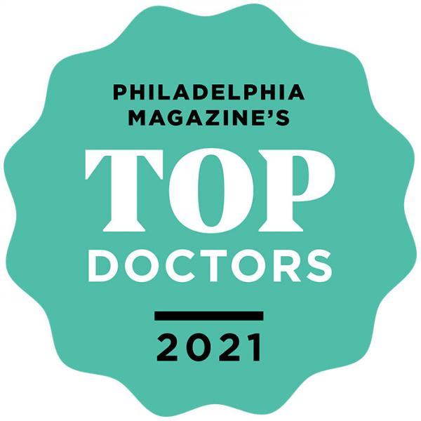 Top Doctors 2021 by Philadelphia Magazine