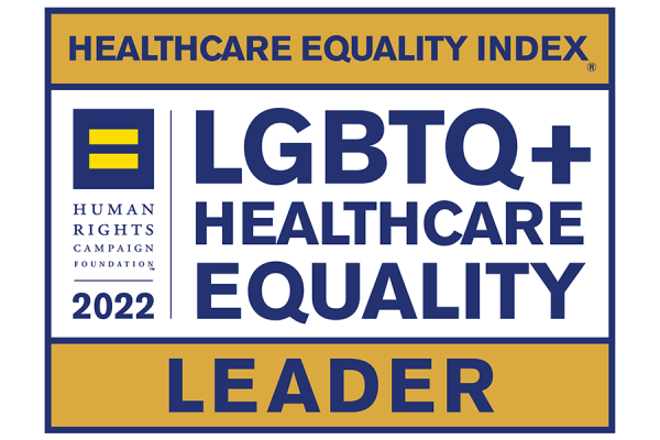 LGBTQ Healthcare Equality Leader 2022 Badge