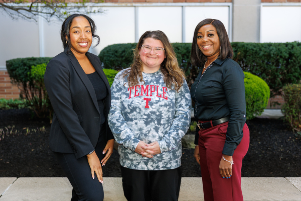 Members of Episcopal's social work intern mentorship program