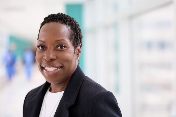 Chaudron Carter Short, PhD, EdD, MHA, MHEd, MSN, RN, NEA-BC, Temple Health’s Executive Vice President and Chief Nurse Executive.