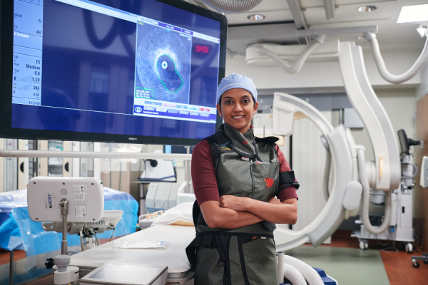 Dr. Vaidya in PTE operating room